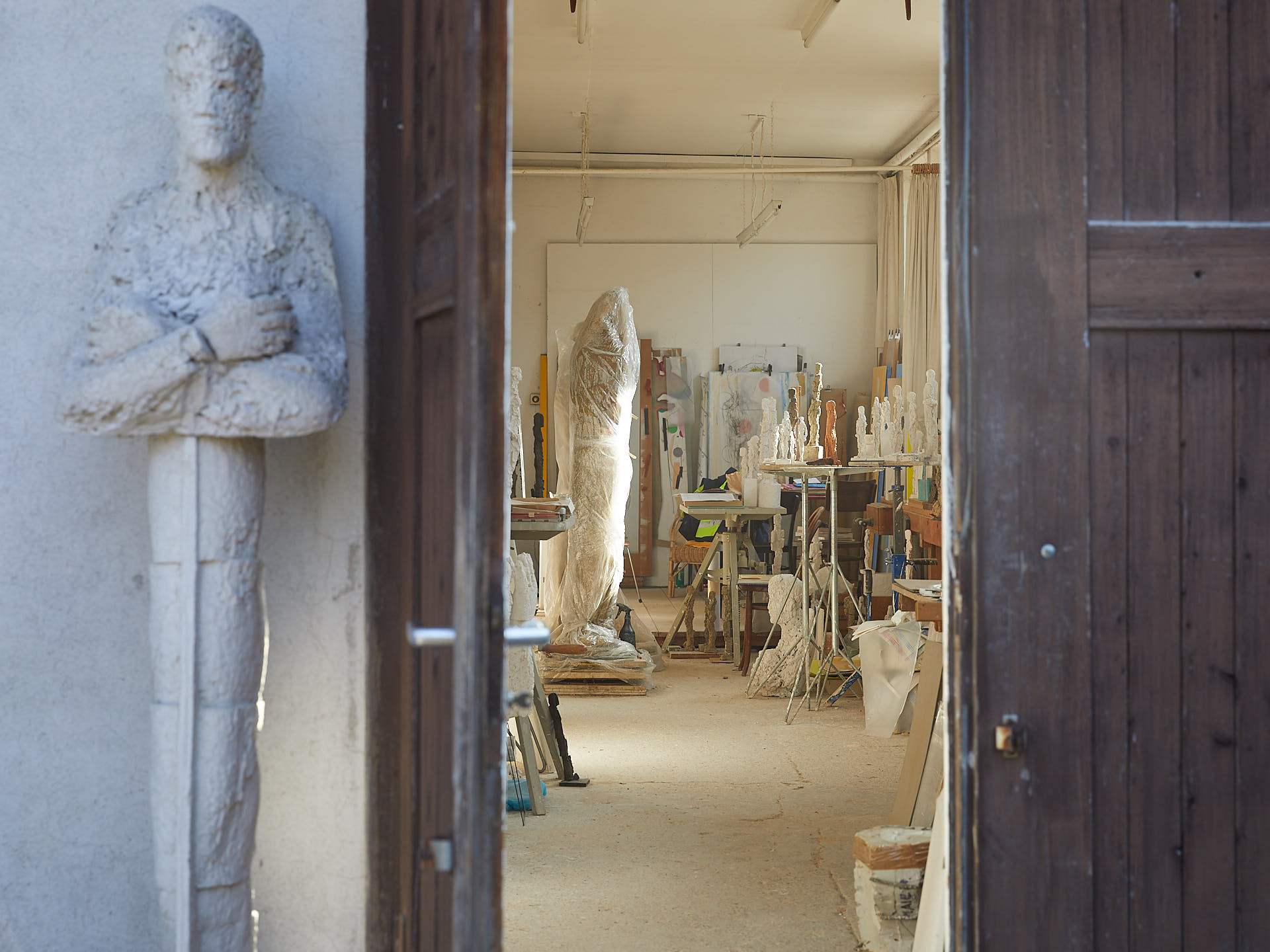 Aufnahme Kunstatelier Paul Meier in Luzern